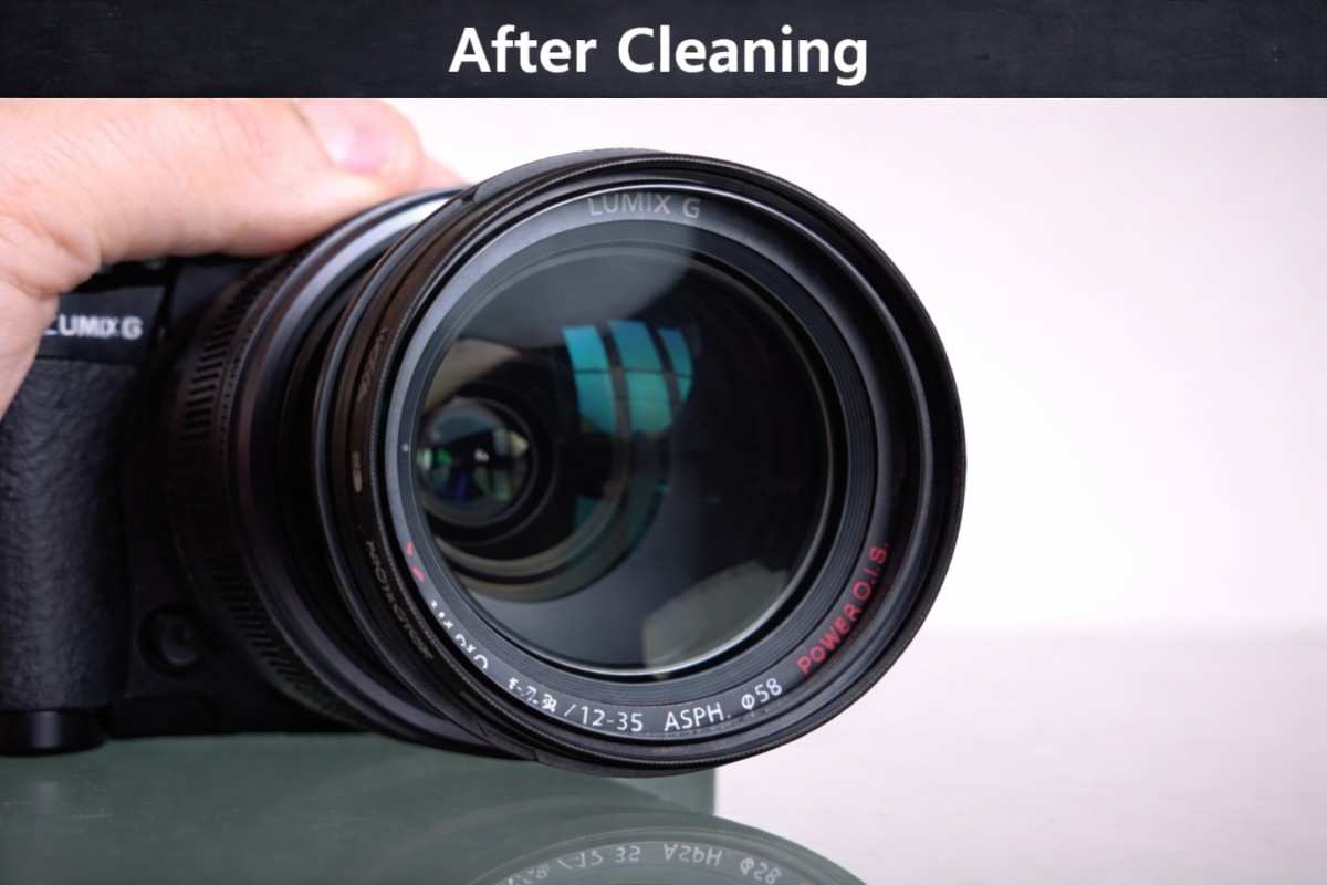 Clean photo after sensor cleaning